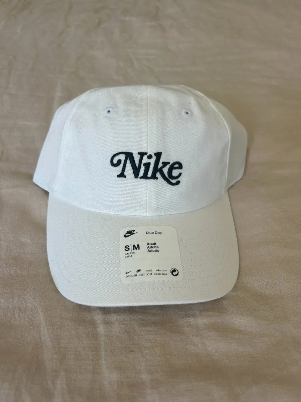NWT Nike Club Cap with Retro Font Logo